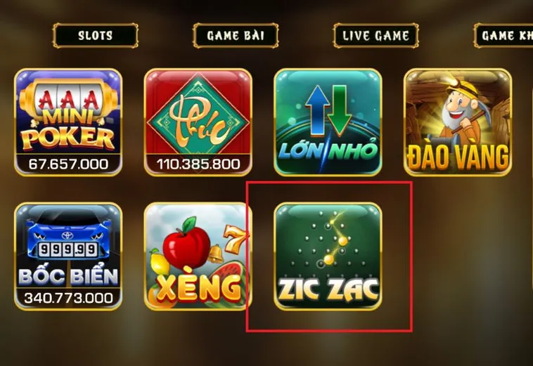 Bí Kíp Thành Thạo Cách Chơi Game Nhanh ZicZac Tại MMLIVE Hấp Dẫn